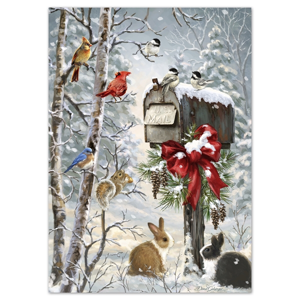 2022 National Wildlife Christmas Cards 2022 Christmas Tidings Holiday Cards The National Wildlife Federation