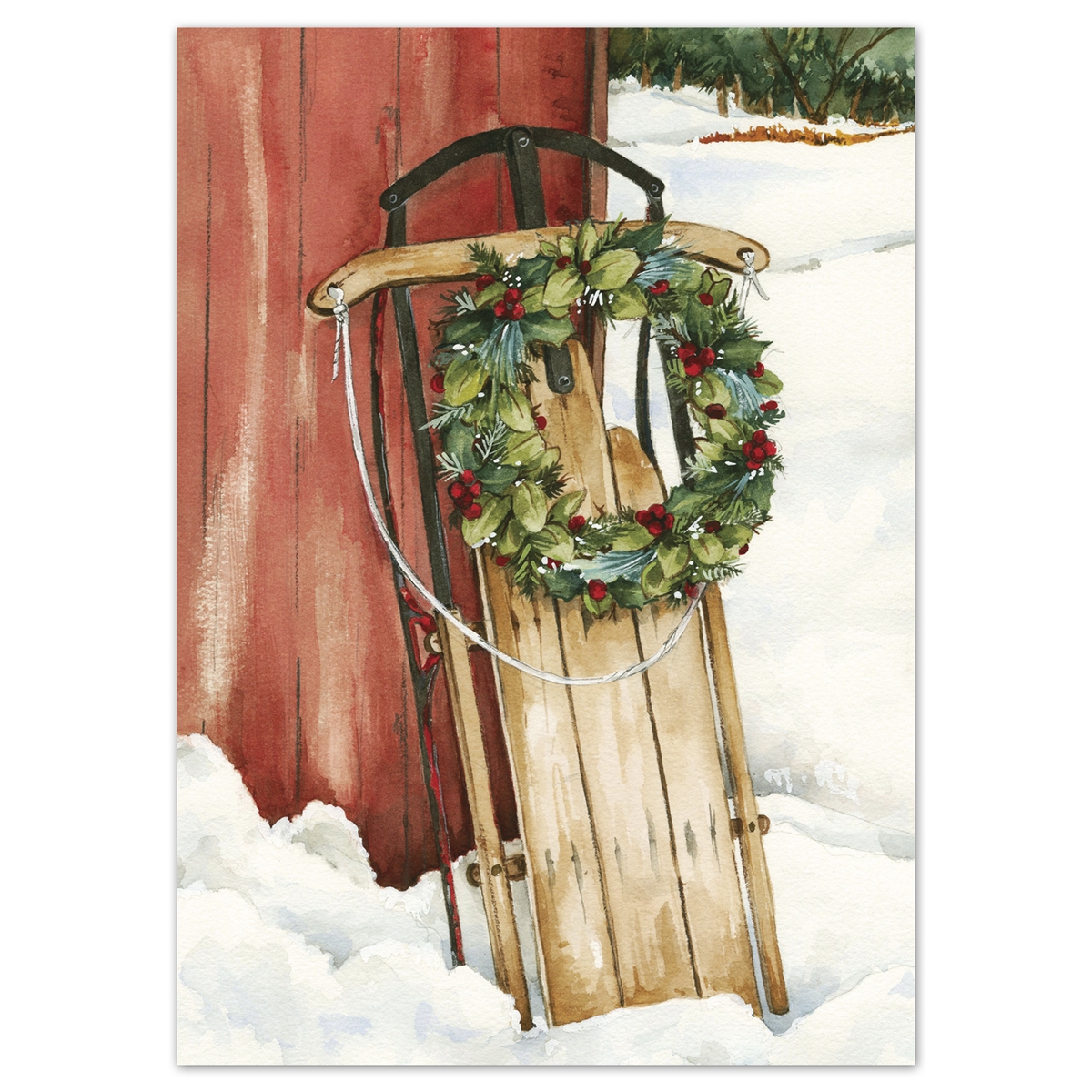 Holiday Sleigh Card