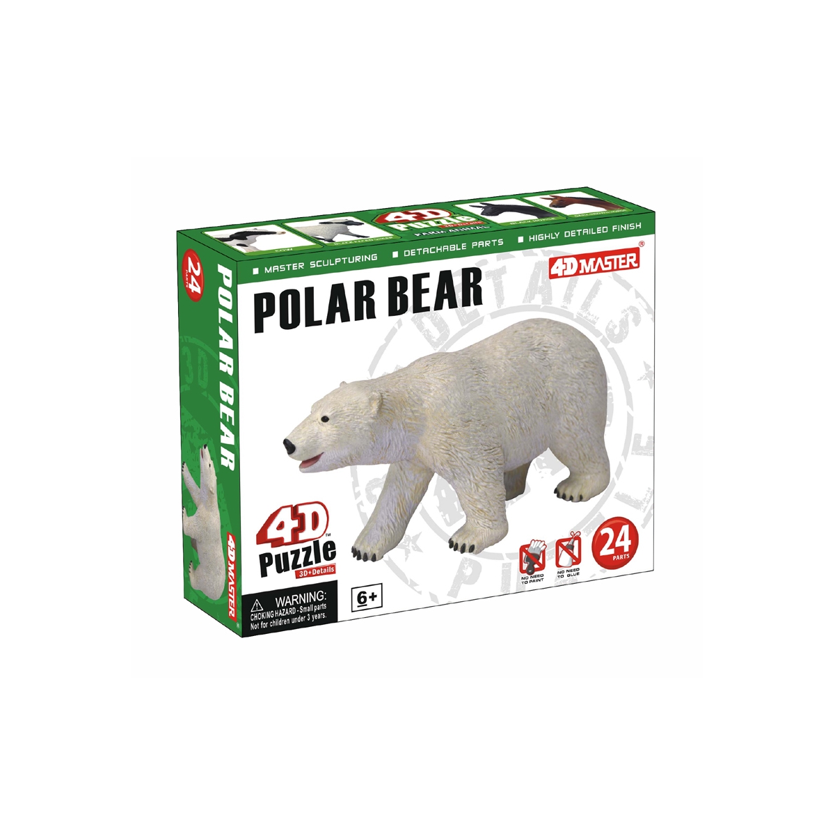 Polar Bear Model Puzzle