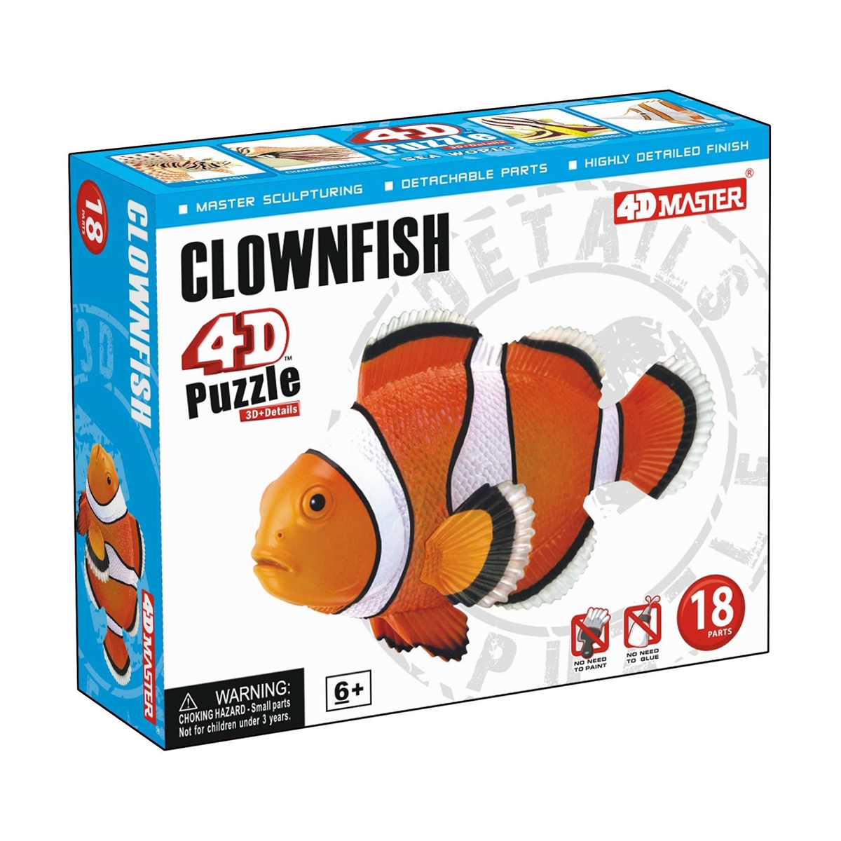 Clown Fish Model Puzzle