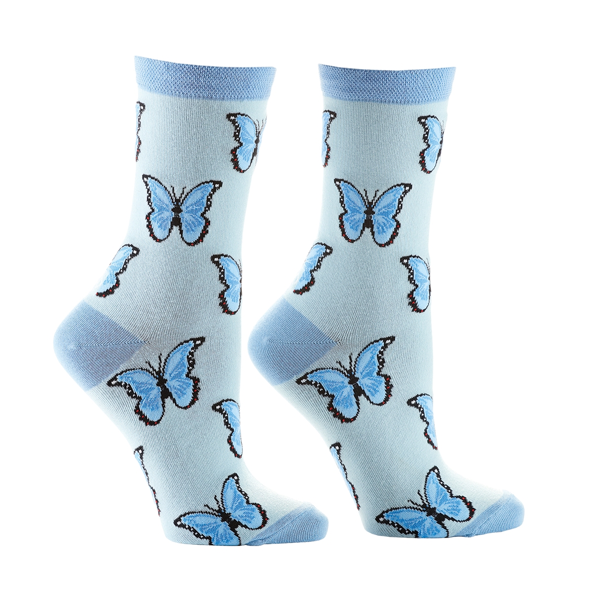 Morpho Butterfly Socks