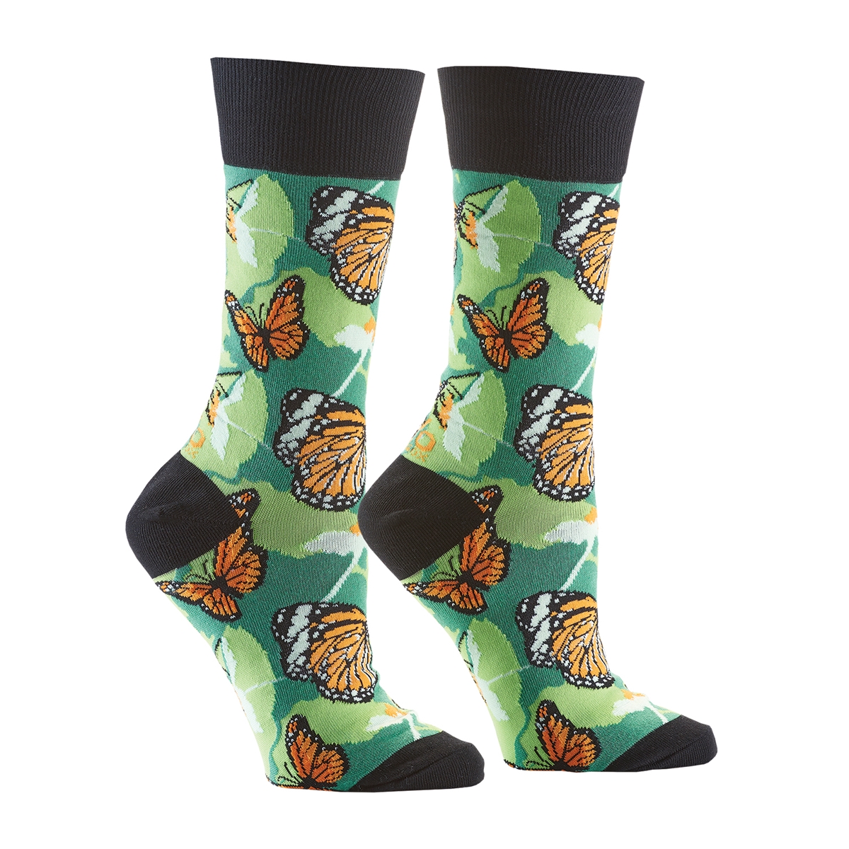 Monarch Butterfly Socks
