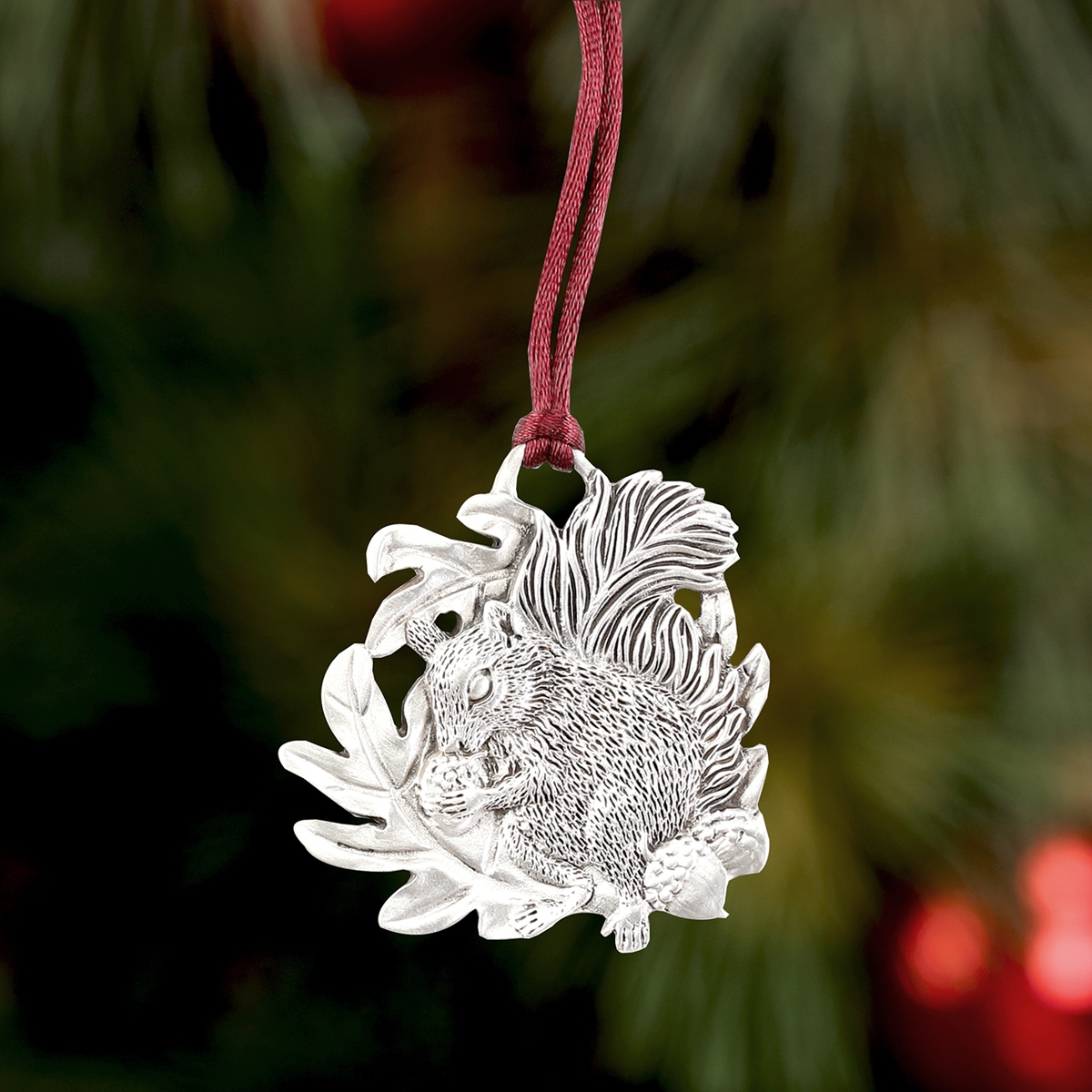 Squirrel Plant a Tree Ornament