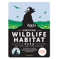 Florida Wildlife Federation Certified Wildlife Habitat Sign
