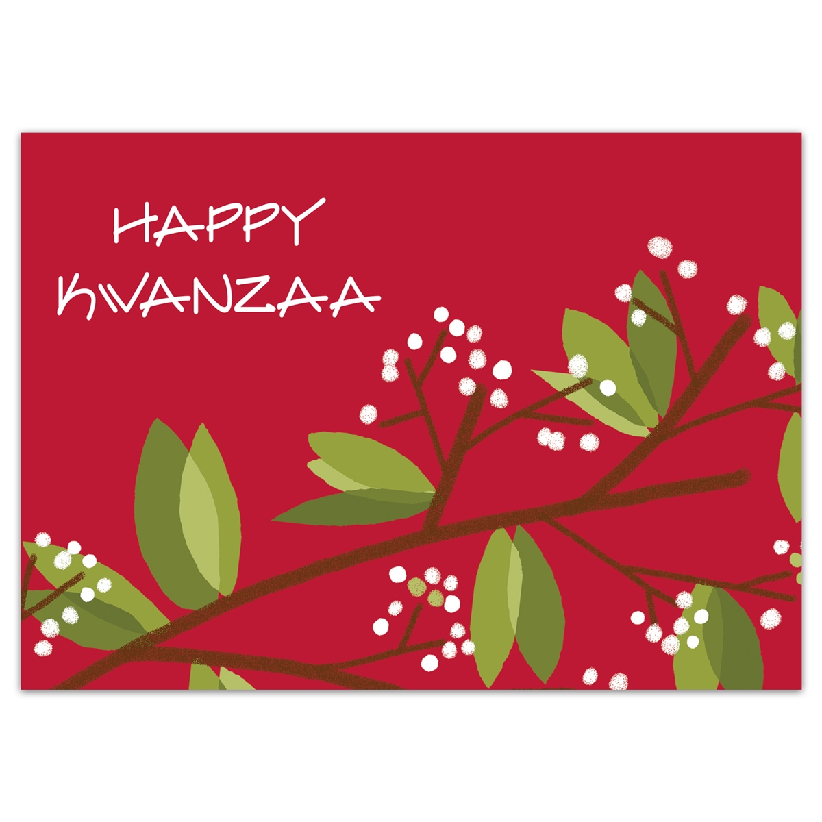 Kwanzaa Greenery