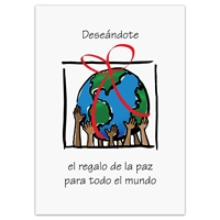 Gift of Peace Spanish Holiday Cards - NWF61353-BUNDLE