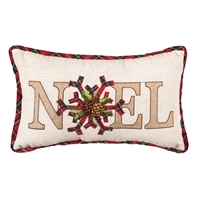 Noel Holiday Pillow