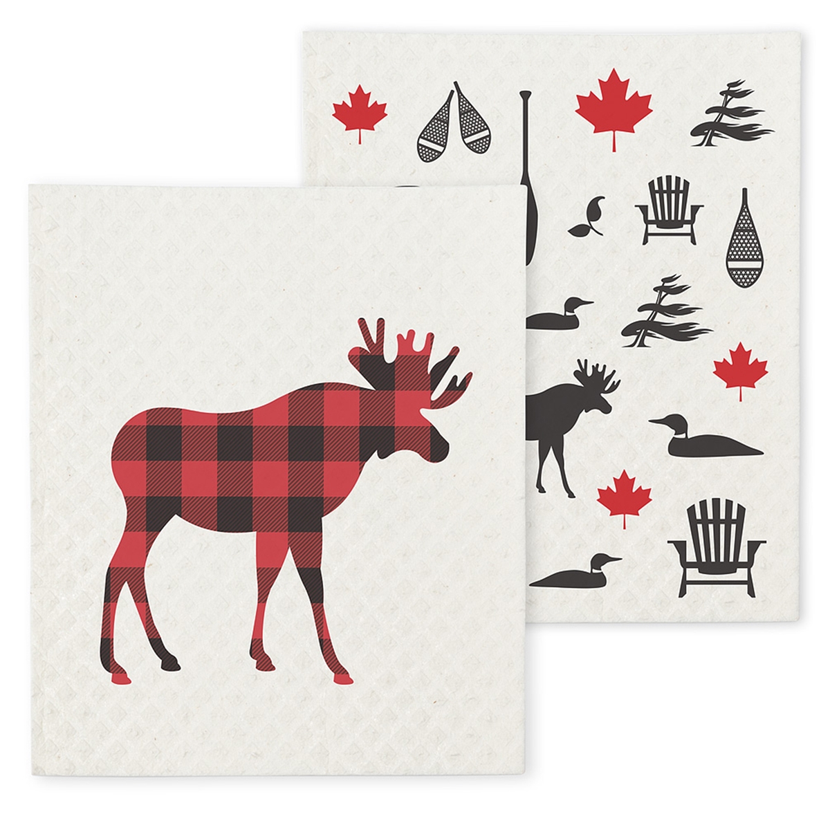 Moose Dish Cloth Set