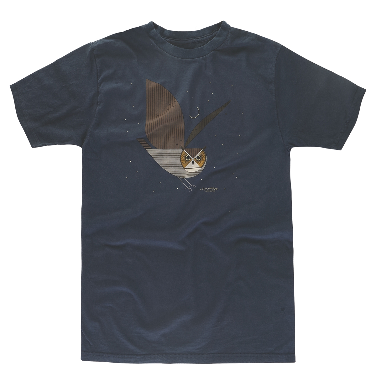 Great Horned Owl Organic Tee
