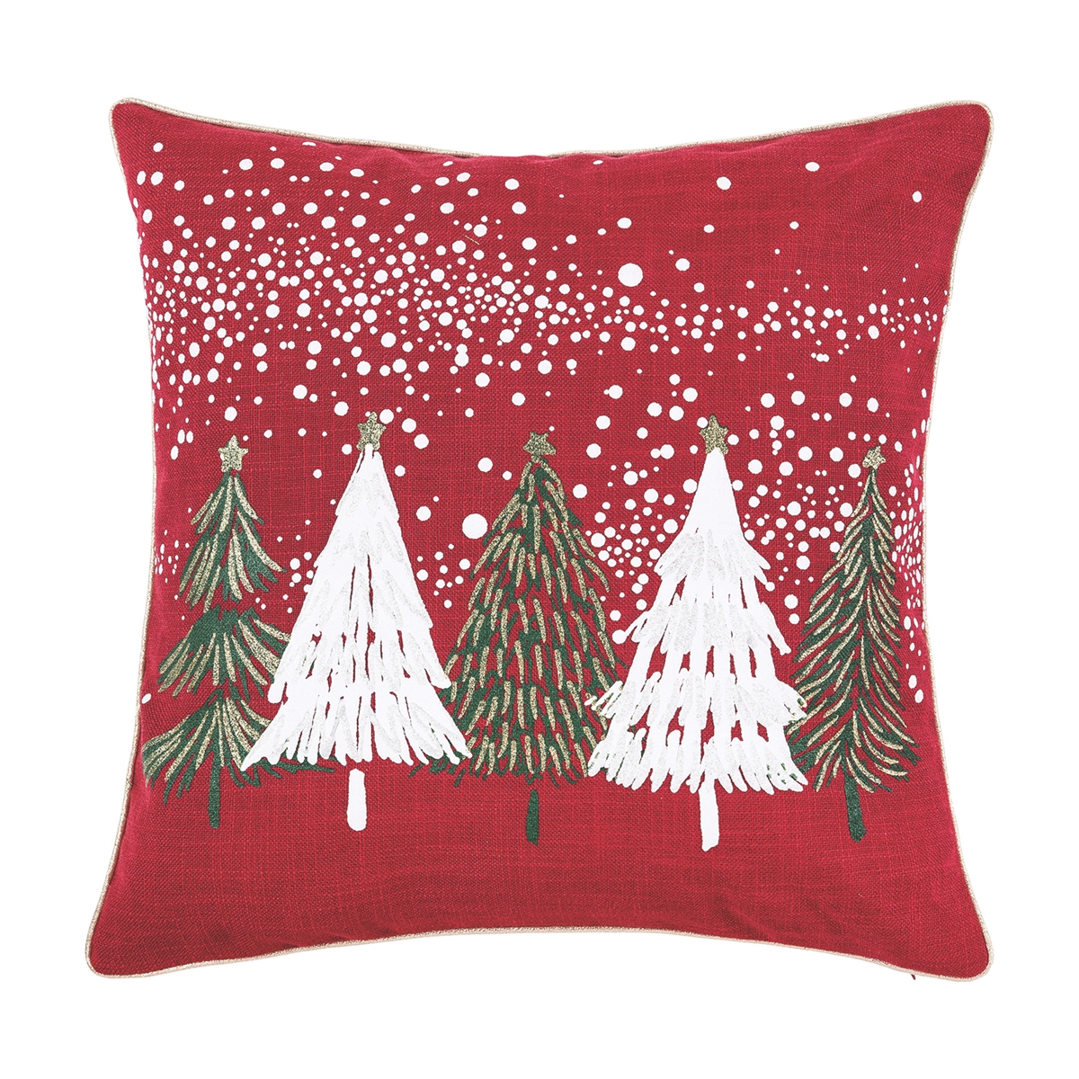 Snowy Trees Pillow