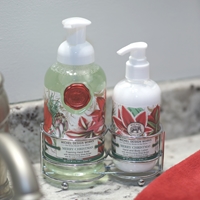 Holiday Florals Soap and Lotion Caddy