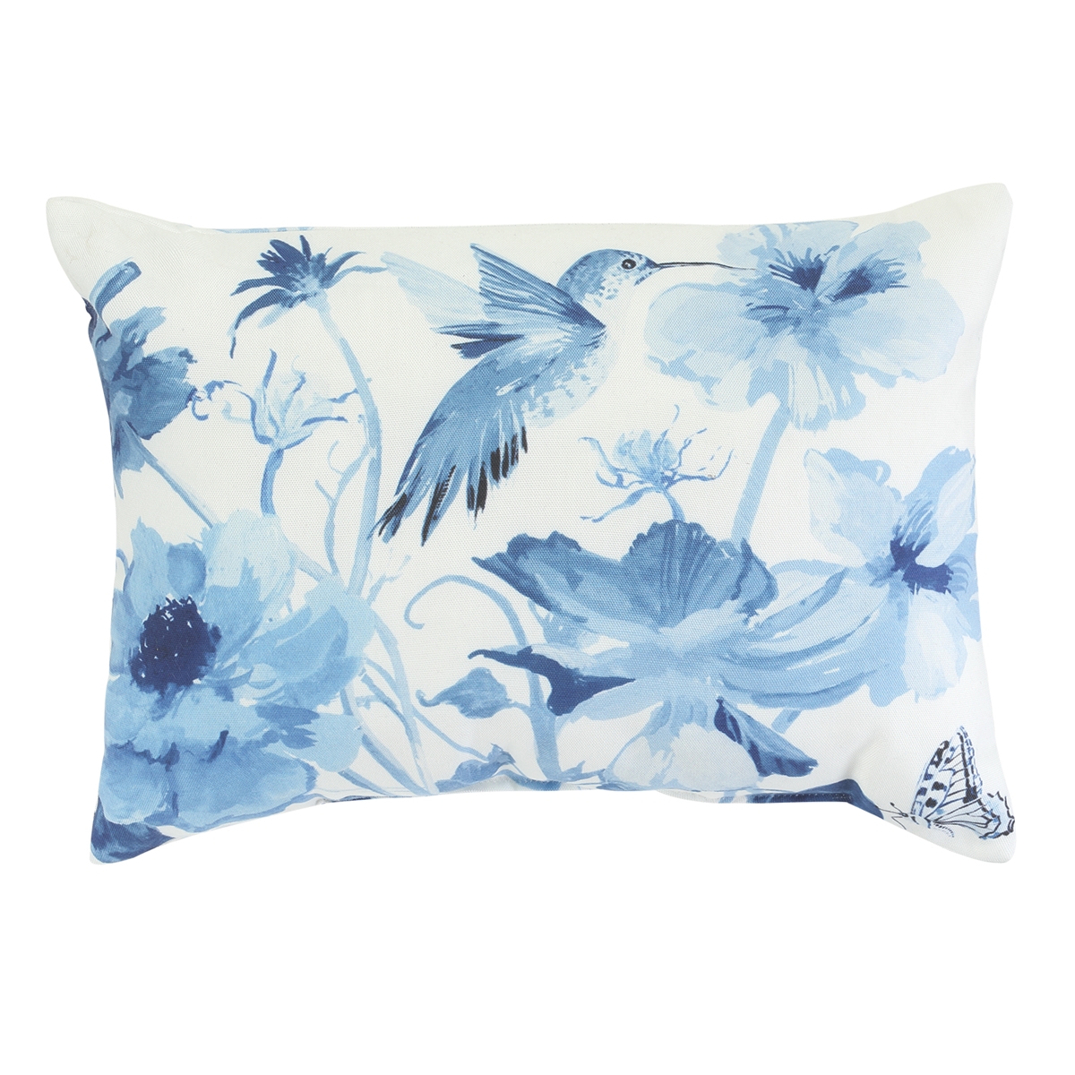 Hummingbird Garden Pillow