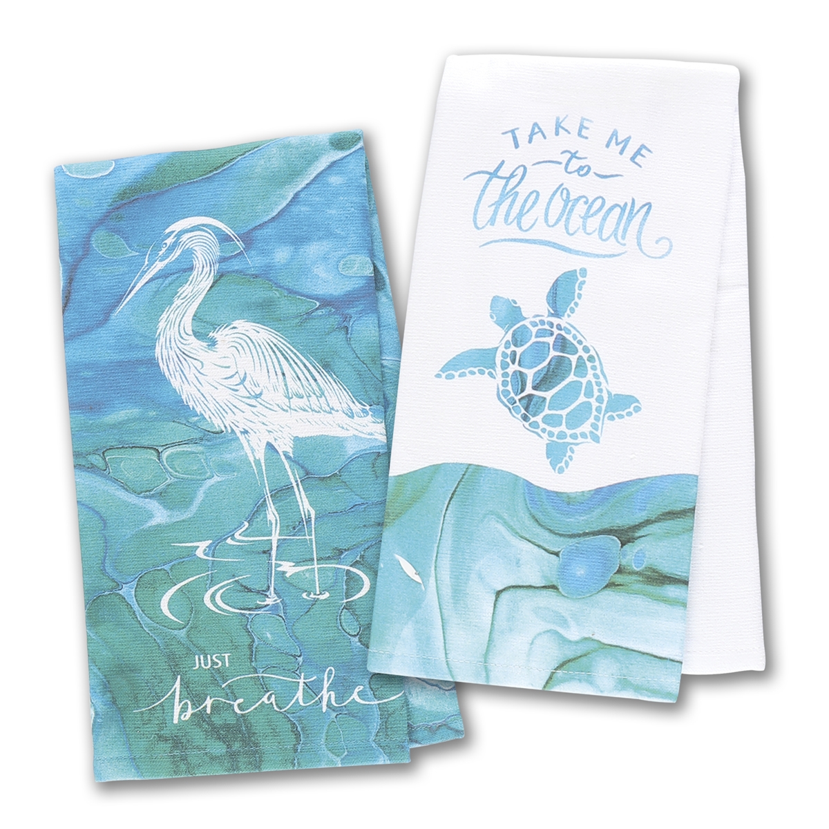 Coastal Tranquility Terry Towel Set
