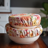 Cottage Floral Bowl Covers