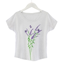 Lavender and Butterflies Tee - 653064