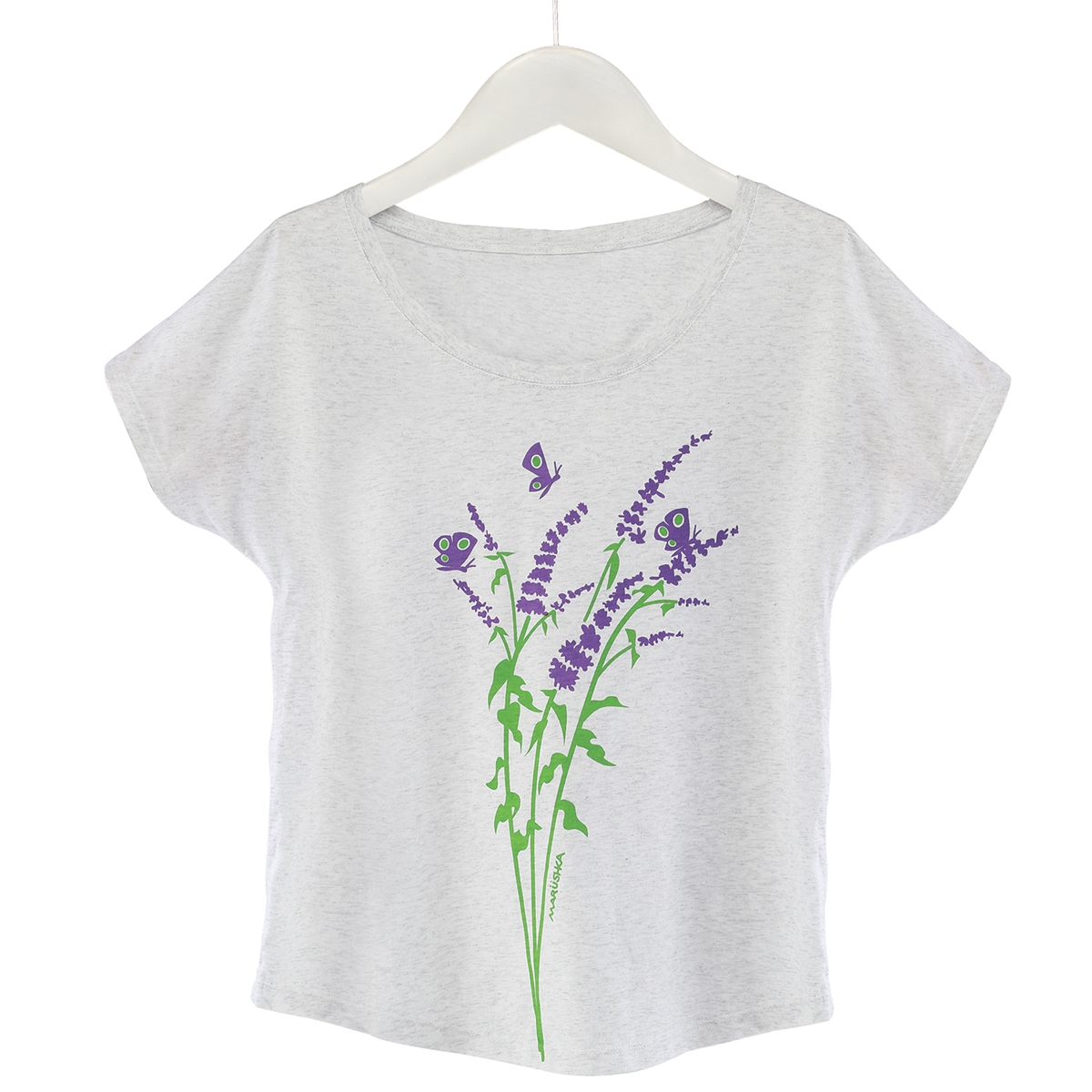 Lavender and Butterflies Tee