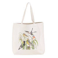 Colorful Birds Tote Bag