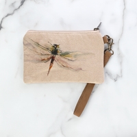 Dragonfly Zippered Pouch