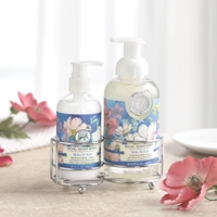 Summer Blossoms Soap and Lotion Caddy