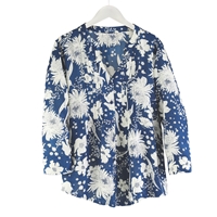 Blue Floral Tunic - 630029