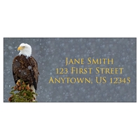 Peaceful Eagle Address Label