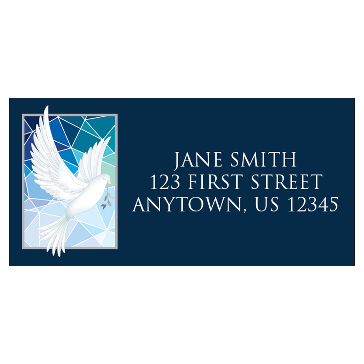 Shining Peace Address Label