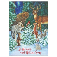 Woodland Animals Holiday Cards
