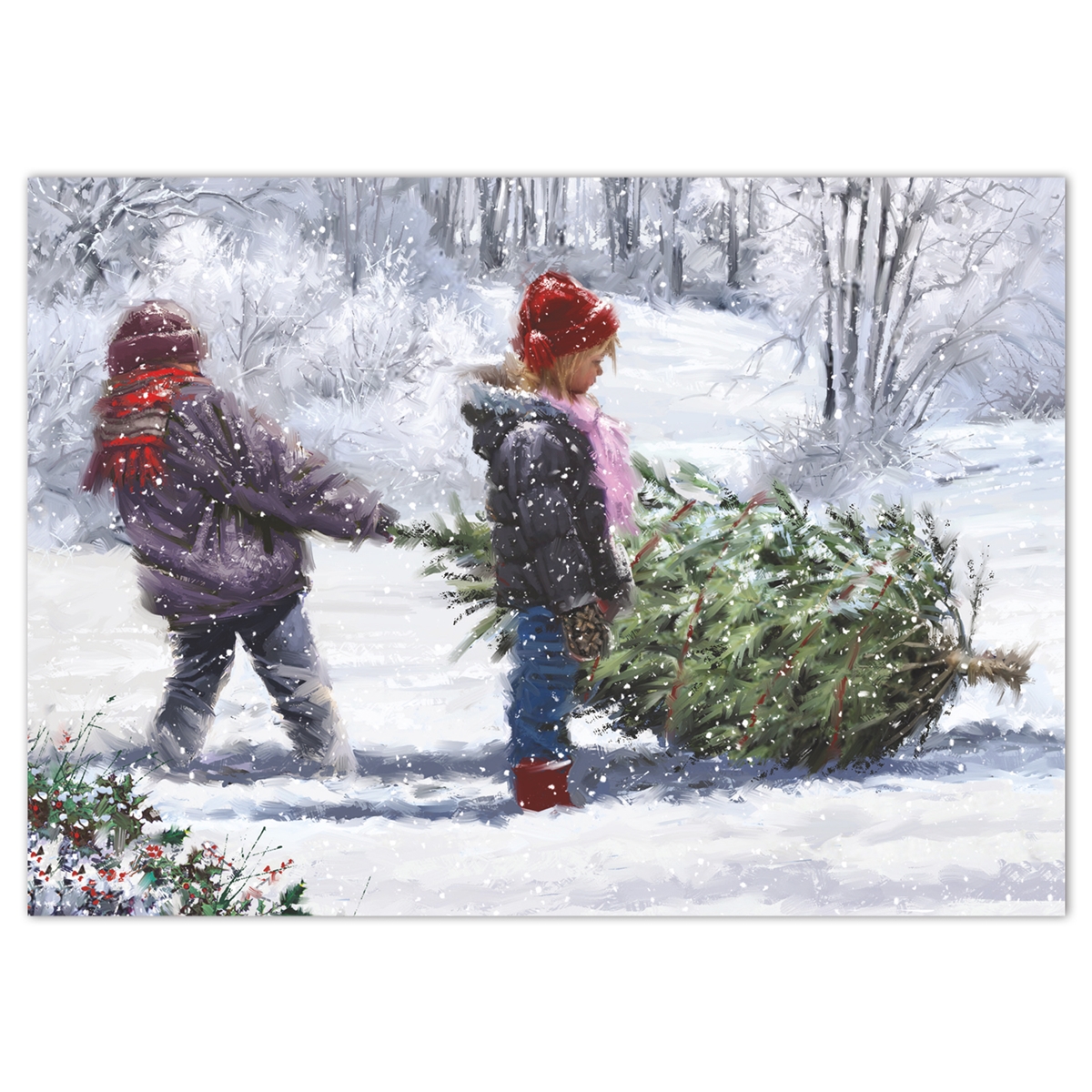 Winter Work Holiday Cards