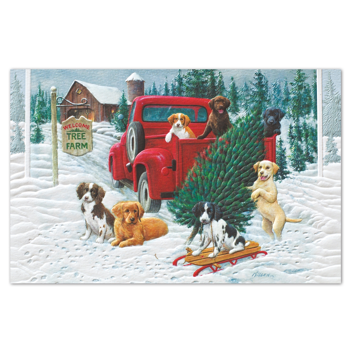 Pick-up Puppies Holiday Cards