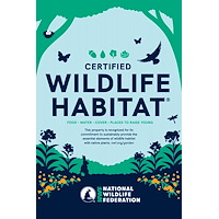 Certified Wildlife Habitat Garden Flag - NWF2514
