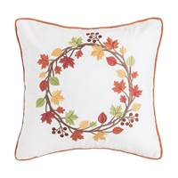 Fall Wreath Pillow - 400103