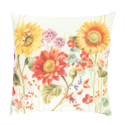 Fall Flowers Indoor/Outdoor Pillow