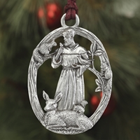 St Francis Plant a Tree Ornament - 700000