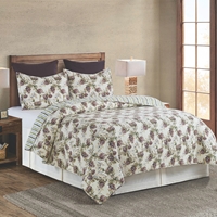 Cooper Pines Quilted Comforter Set - 439007