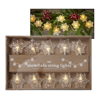Snowflake String Lights - 460050