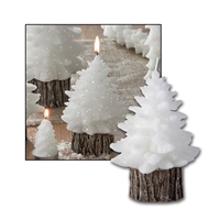 Small Molded Tree Candle