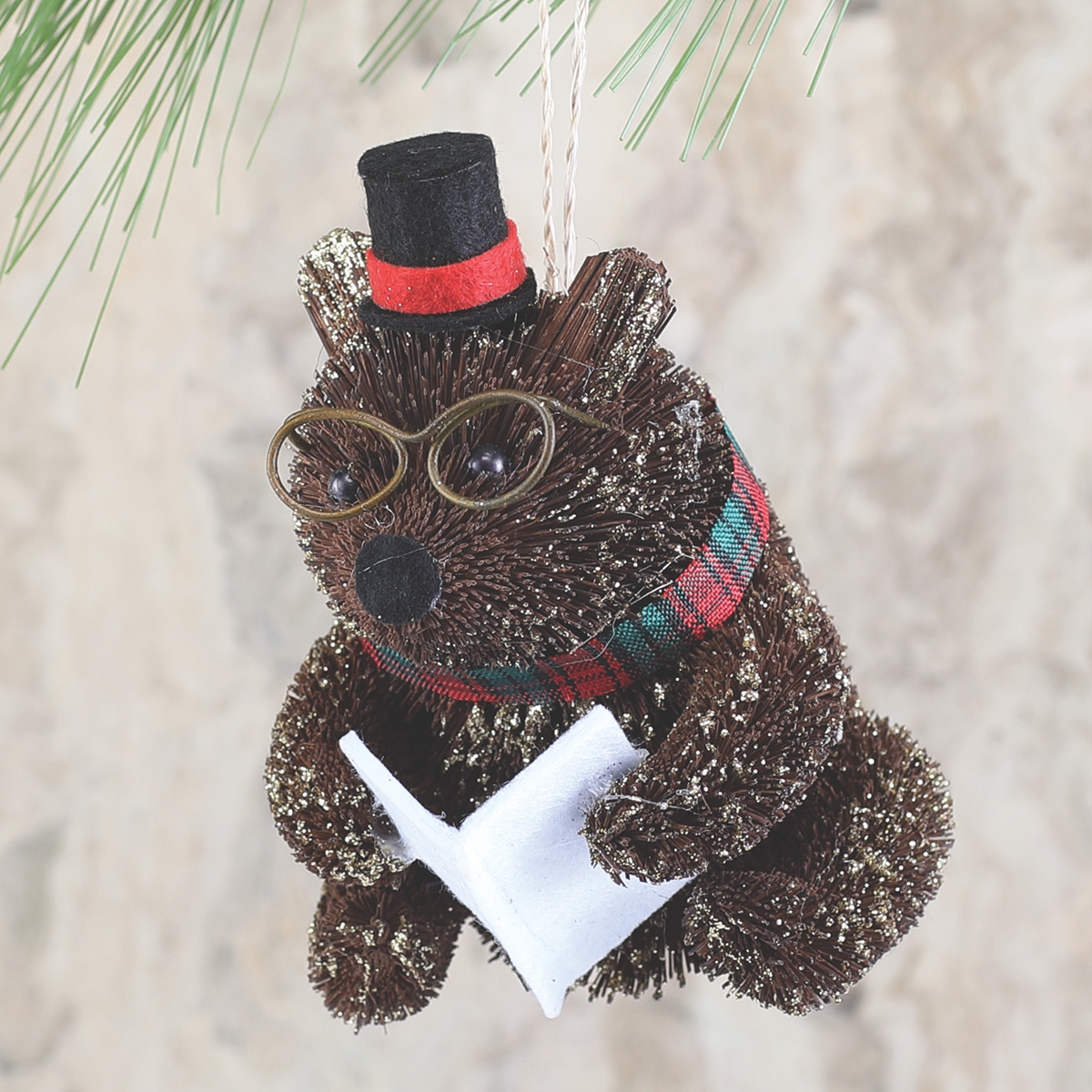 Brown Bear Woodland Buri Ornament