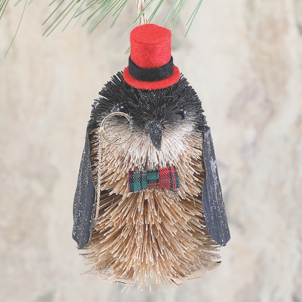 Penguin Woodland Buri Ornament