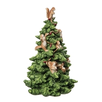 Squirrely Tree Figurine - 550050