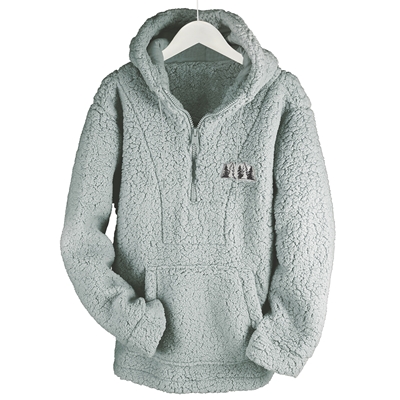 Sherpa pullover best sale with hood