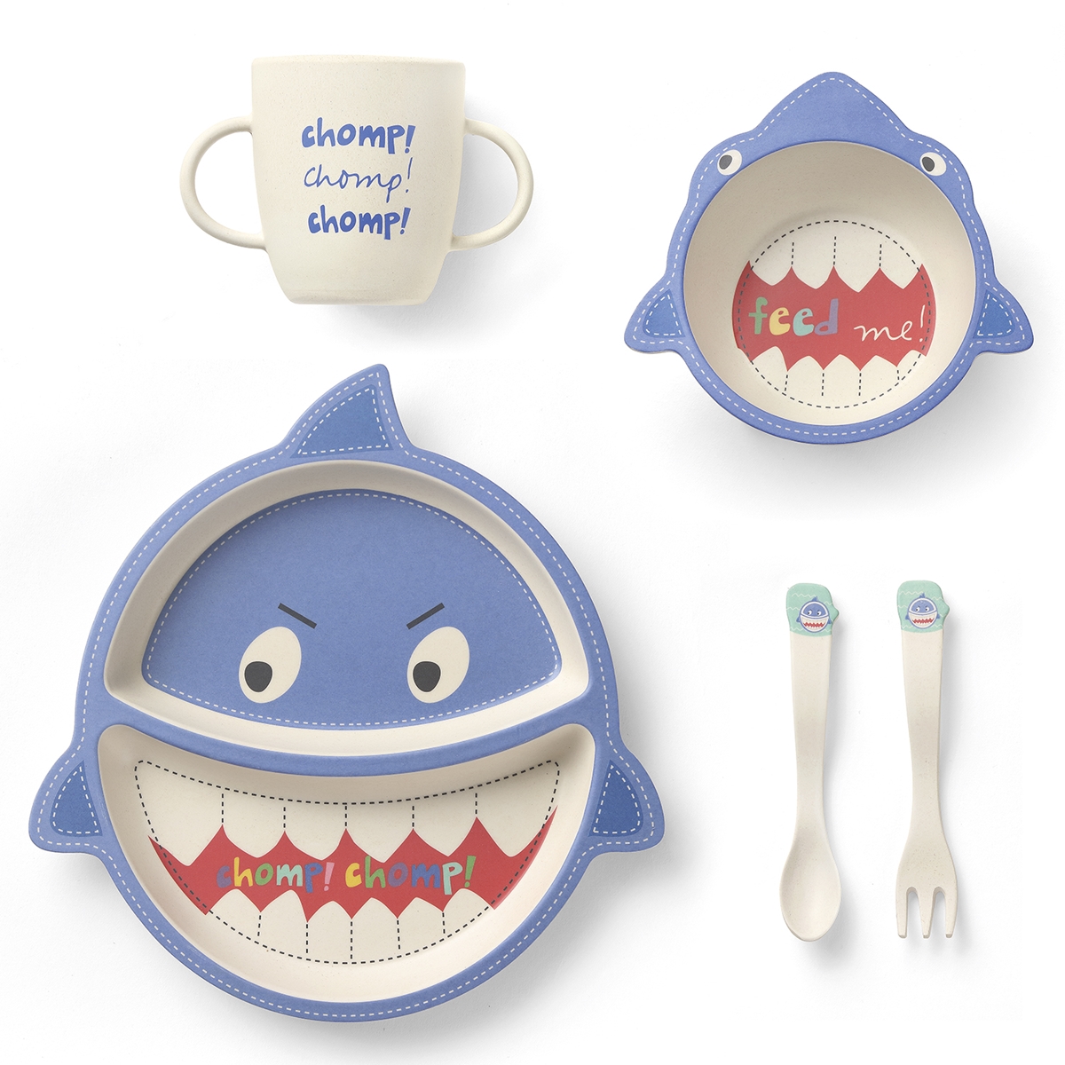 Sammy the Shark Dinner Set