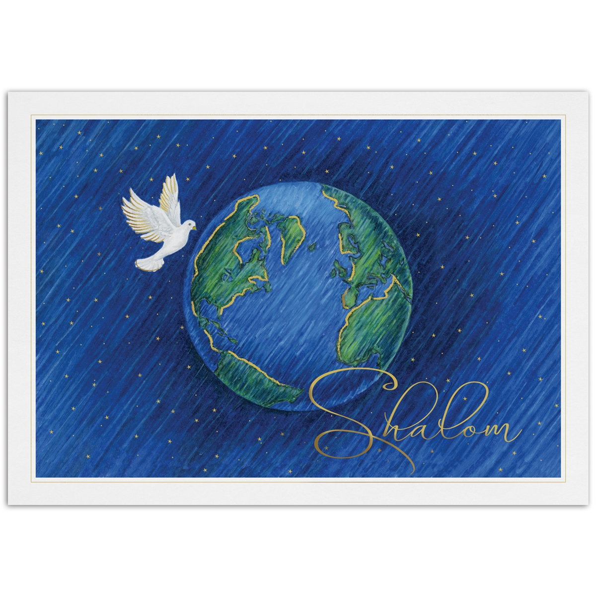 Peaceful Messenger - Hanukkah Cards