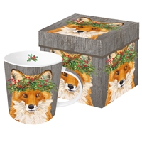 Winterberry Fox Mug Gift Set