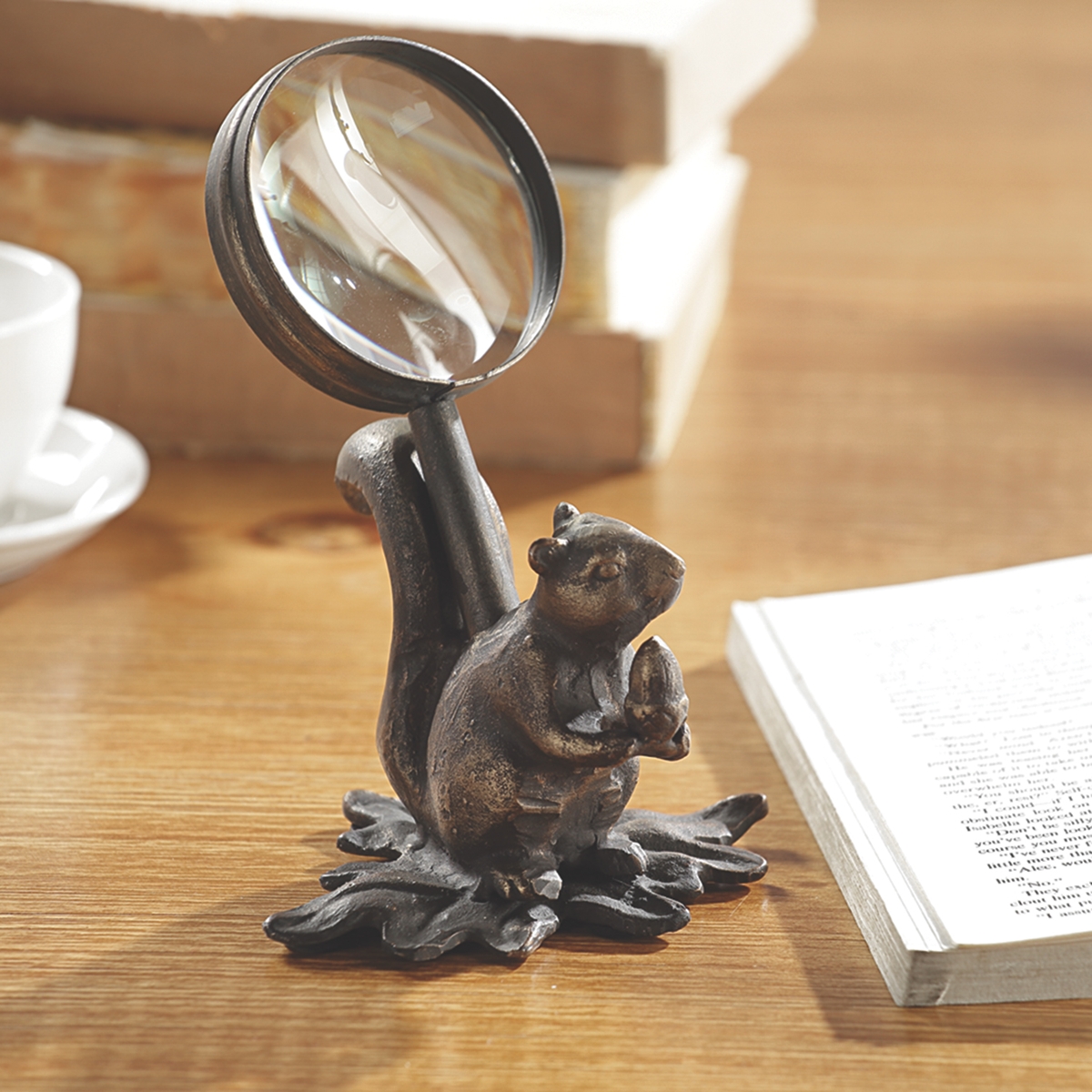 Squirrel Magnifying Glass