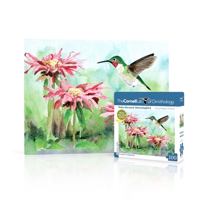 Ruby Throated Hummingbird Puzzle