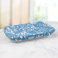Blue Floral Baking Dish Cover - 449087