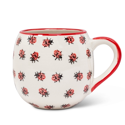 Allover Ladybug Ball Mug