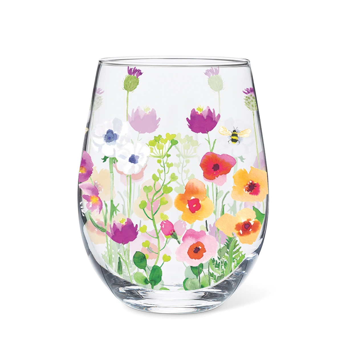 Garden Party Stemless Glass