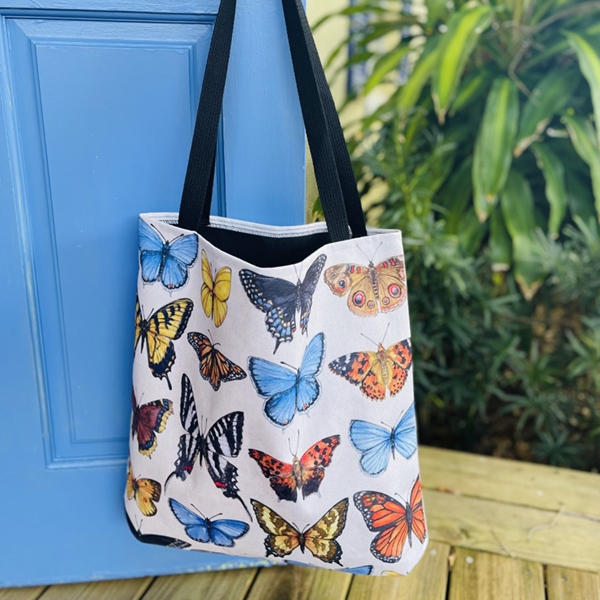 Alternate view: of Butterfly Tote Bag