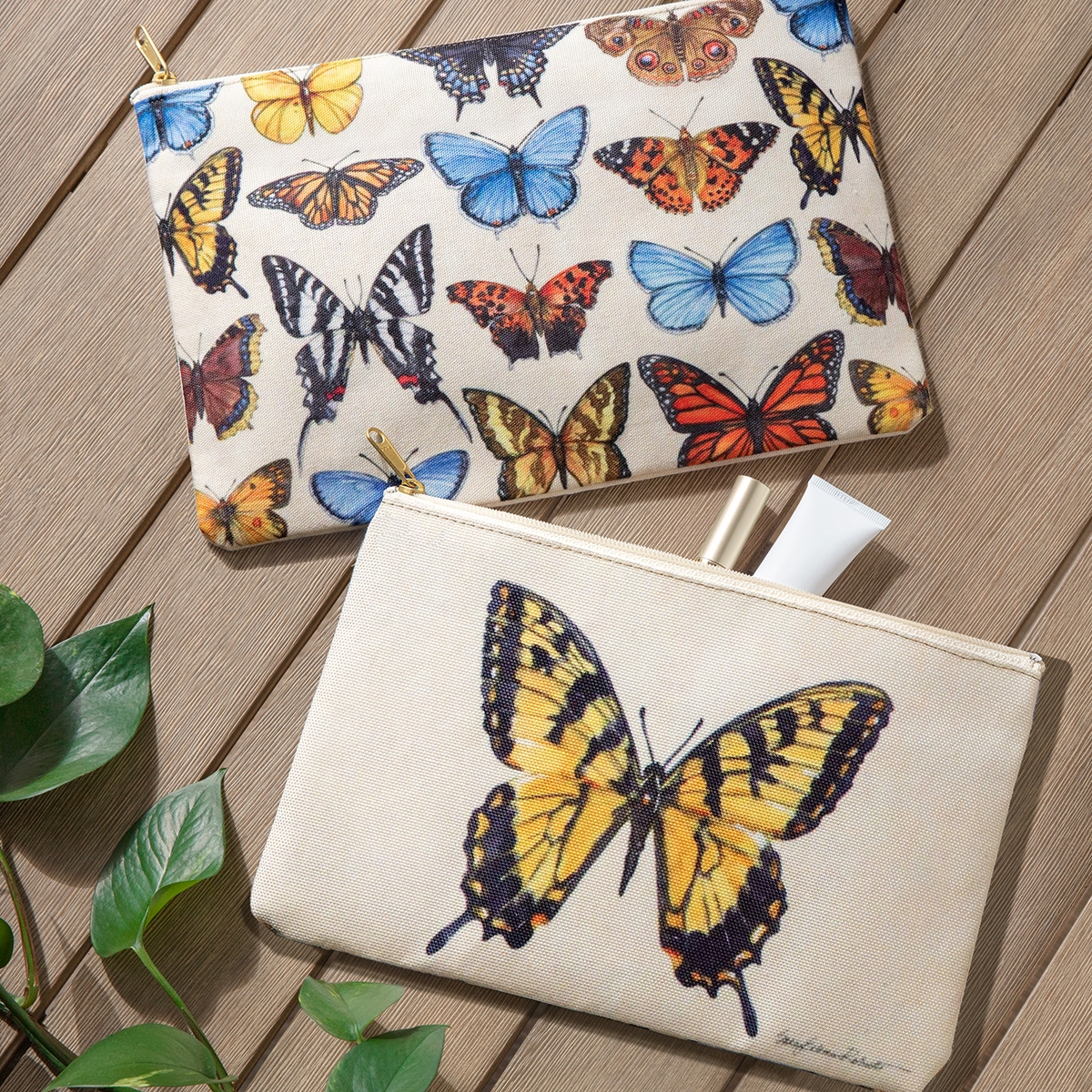 Butterfly Large Pouch